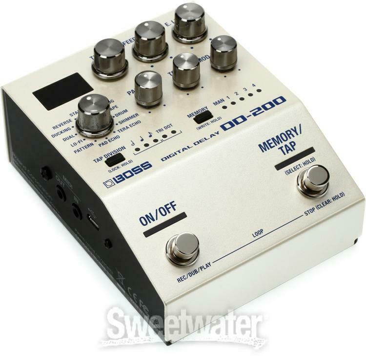 Boss DD-200 Digital Delay Pedal