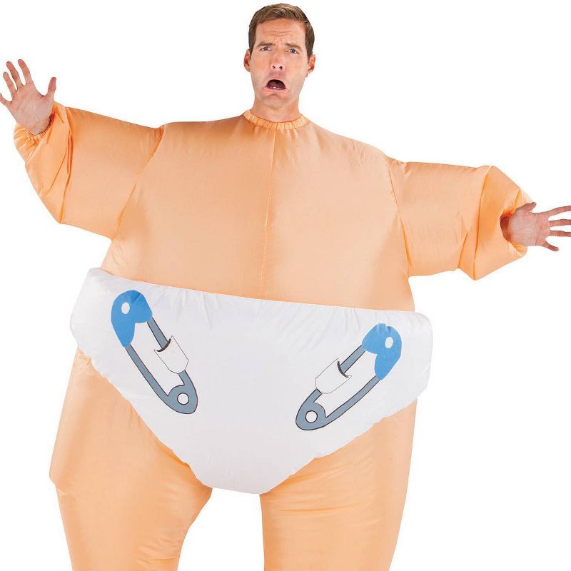 Adult Big Baby Inflatable Halloween Costume