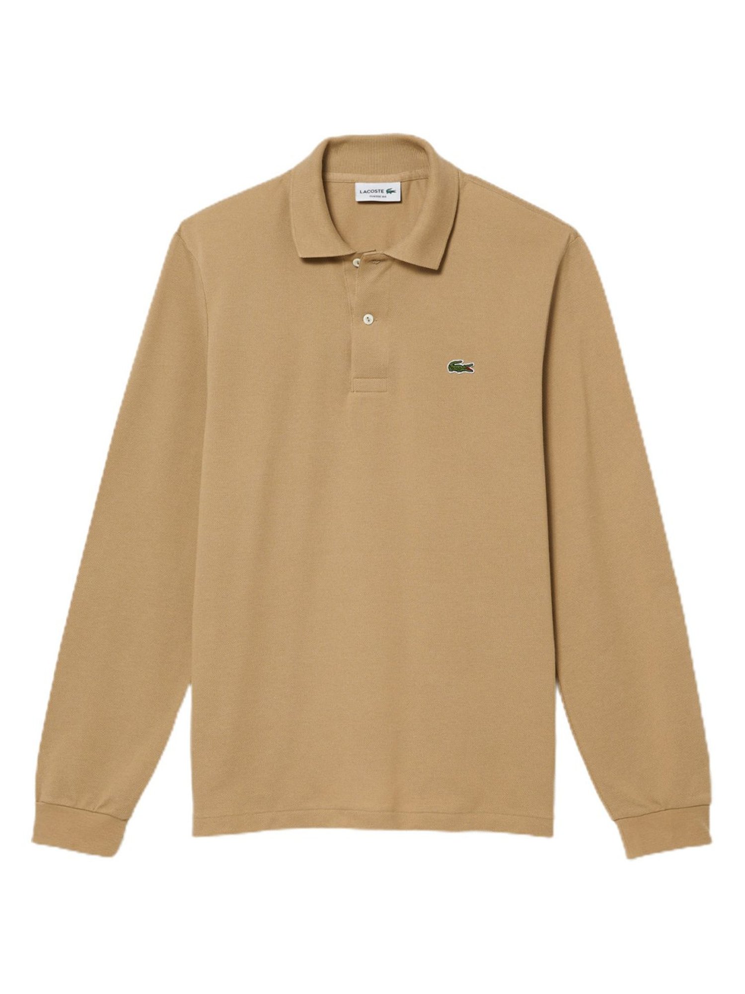 Lacoste Tan Cotton Classic Fit Polo T-Shirt