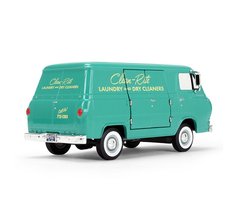 1960's Ford Econoline Van Clean-Rite Laundry and Dry Cleaners 1/25 Diecast Model Car by First Gear