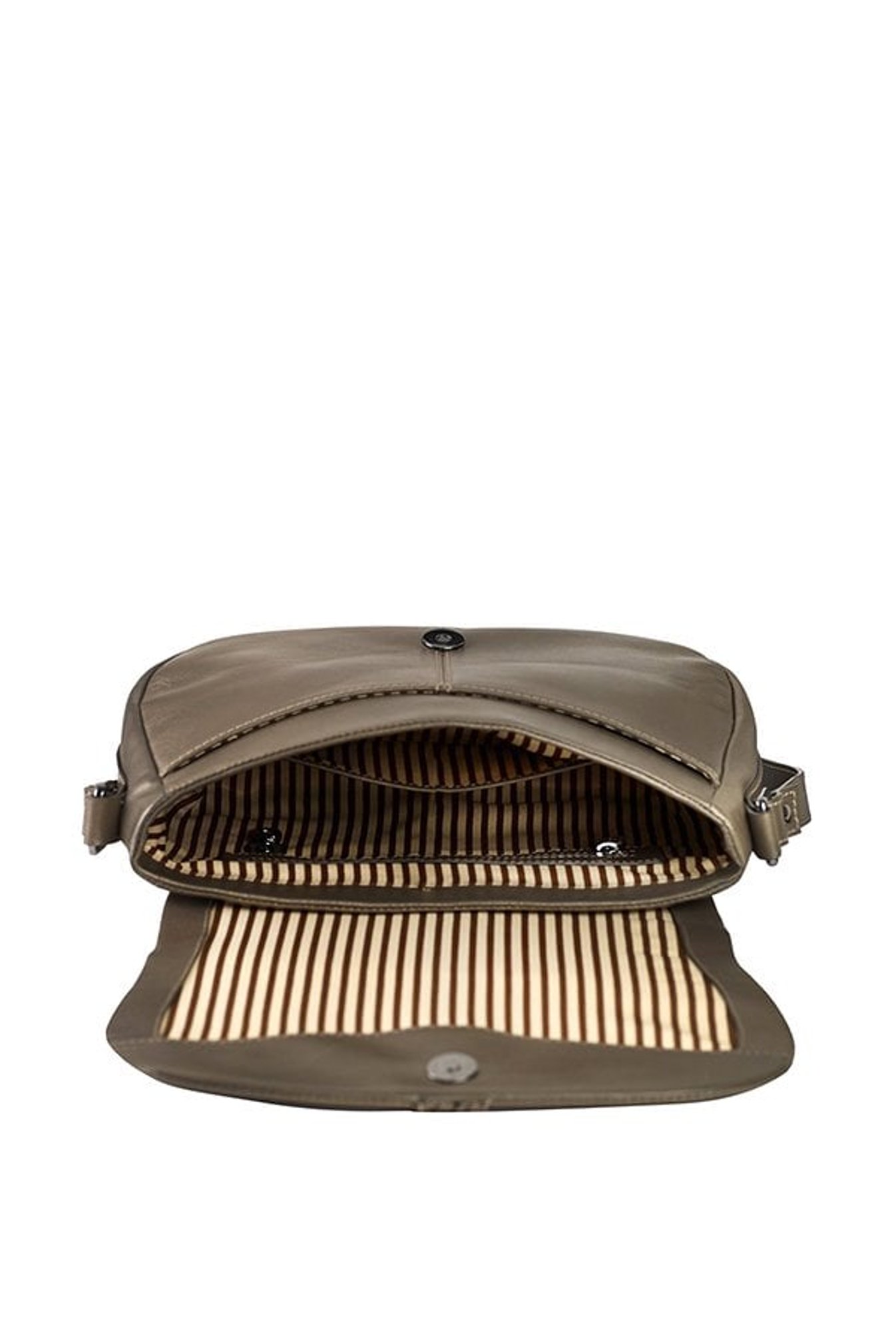 Tohl Rp1 Cara Metallic Copper Interlaced Flap Sling Bag