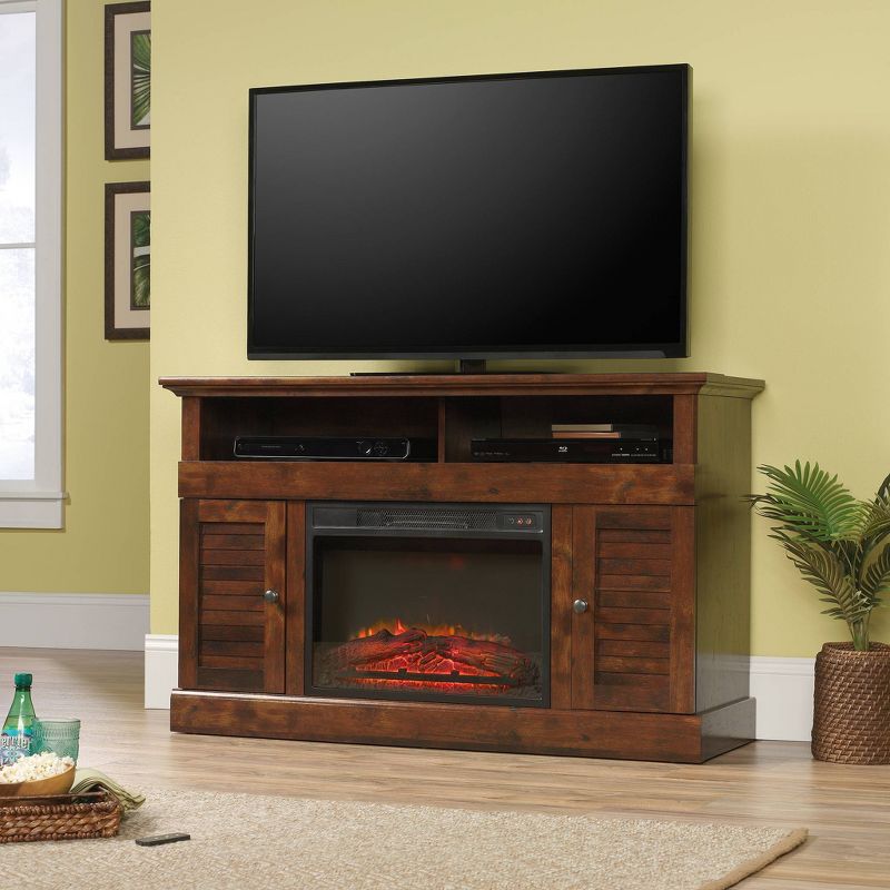 Harbor View Media Fireplace Cherry - Sauder