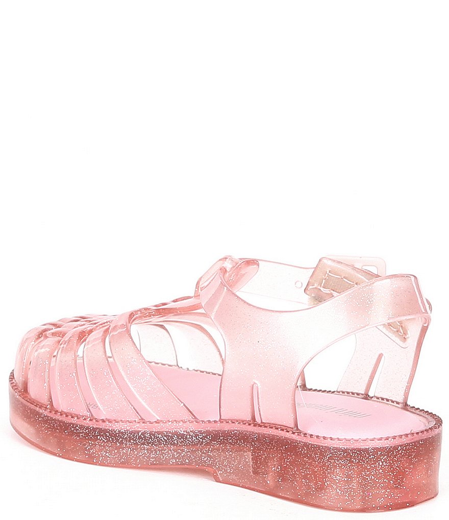 Mini Melissa Girl's Mini Possession Glitter Fisherman Sandals (Infant)