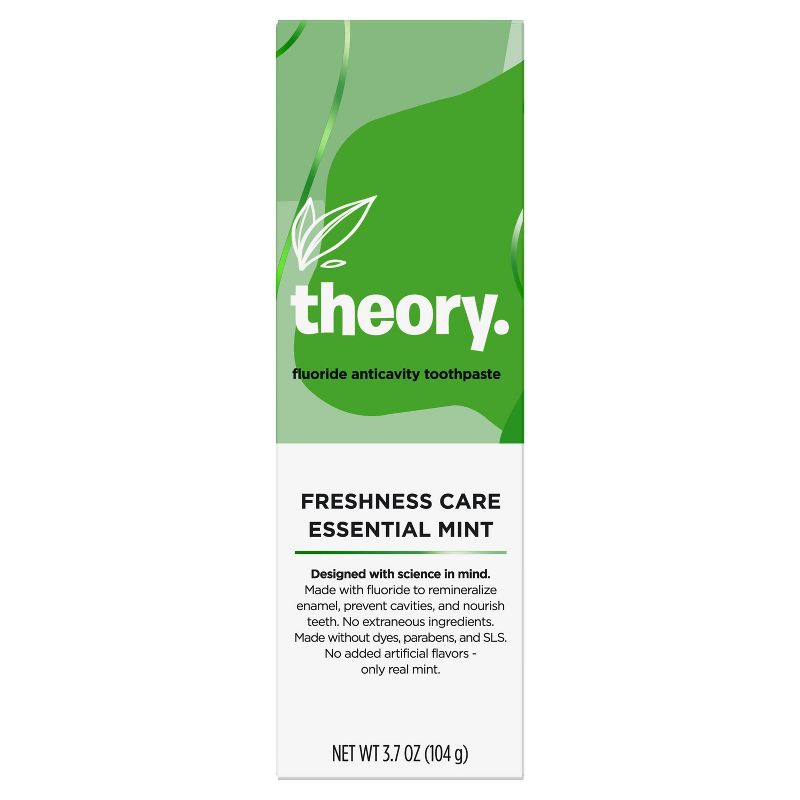 Theory Freshness Care Essential Mint Natural Toothpaste - 3.7oz