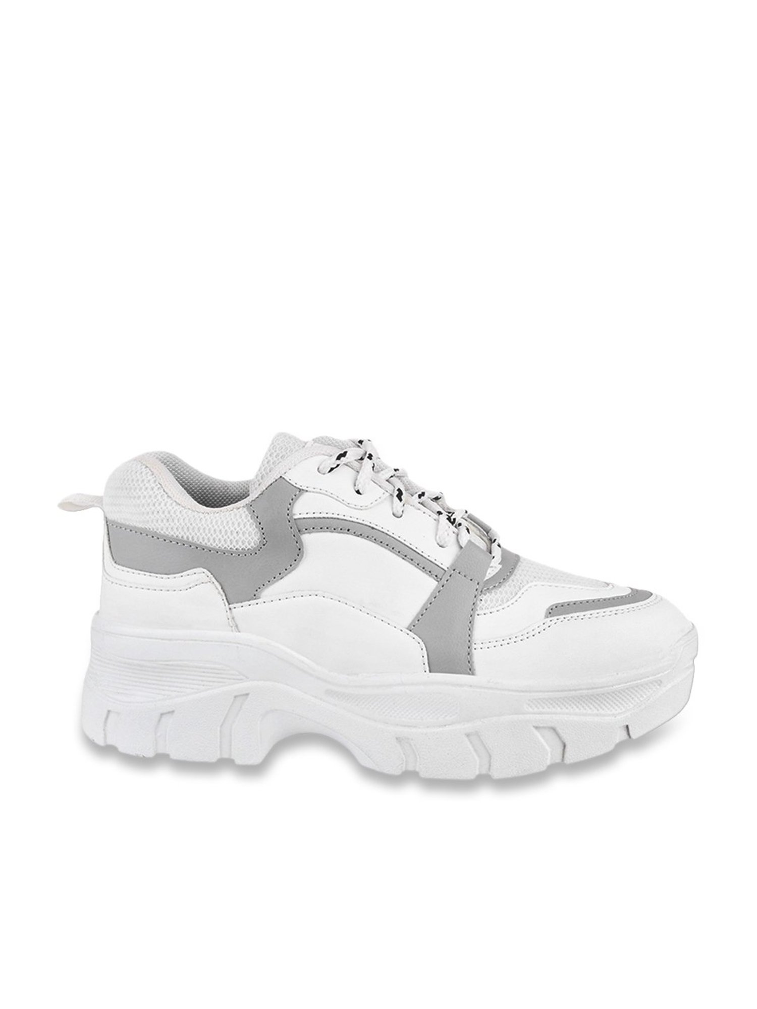 Shoetopia Women's Grey Sneakers