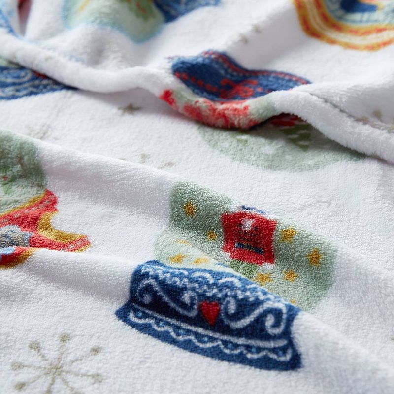 50"x60" Snow Globe Printed Throw Blanket Multi - VCNY