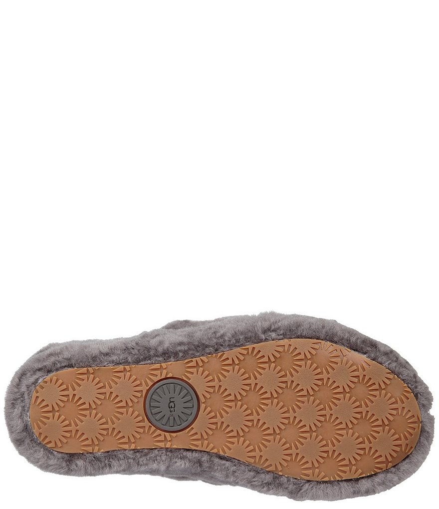 UGG&reg; Logo Fluff Yeah Fur Slides