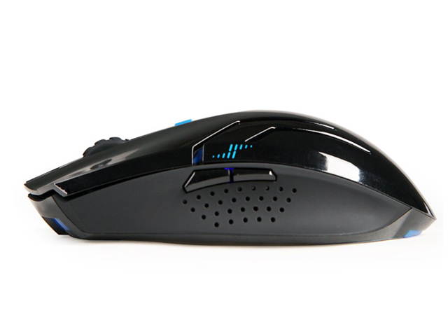 Qisan Crotalus 2.4GHz Wireless Optical Gaming Mouse - Black