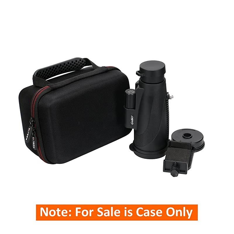 Monocular Case  Hard Carrying Case Compatible for Gosky Titan 12X50 High Power Prism Monocular Telescope
