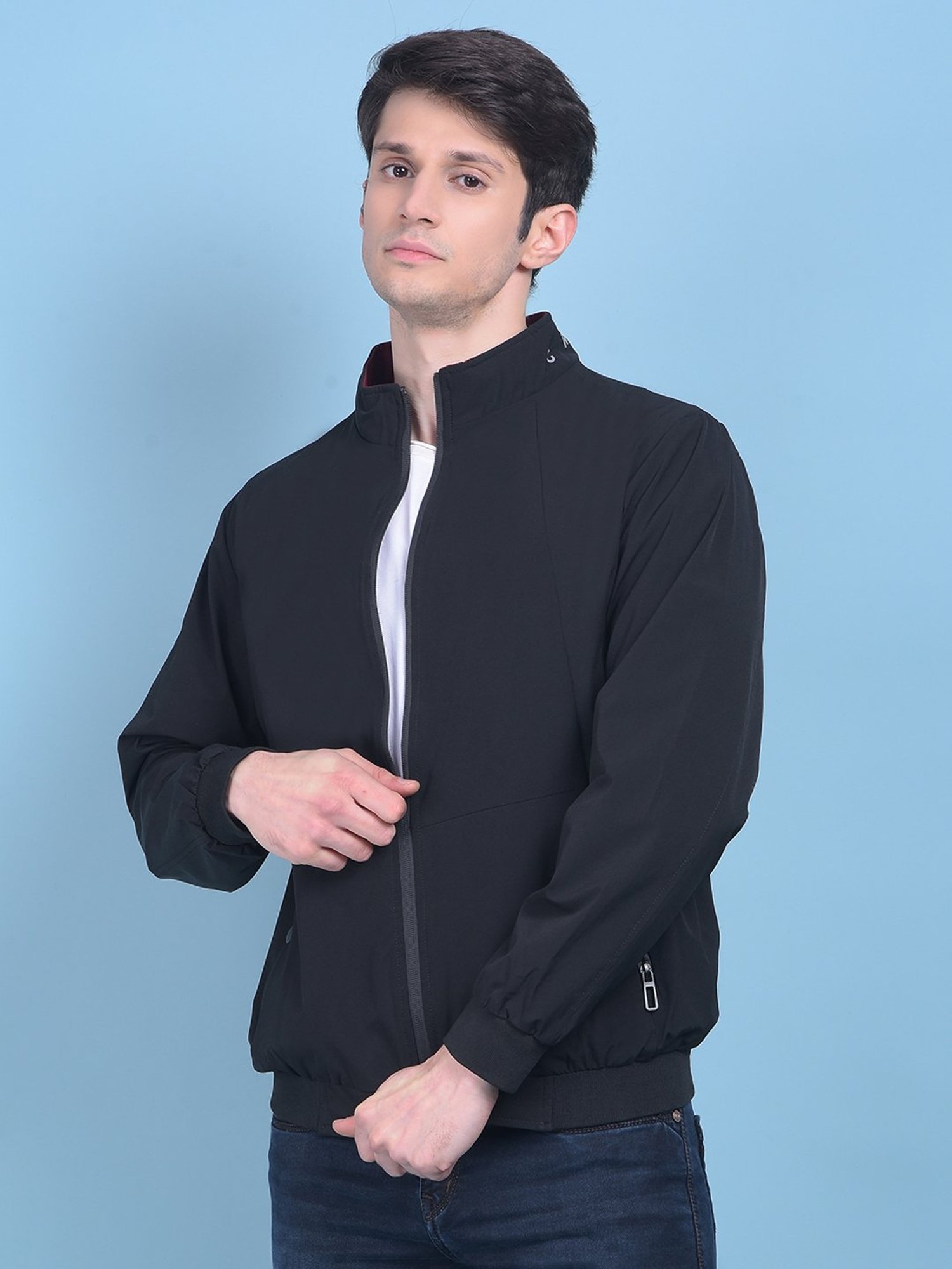 Crimsoune Club Black Regular Fit Jacket