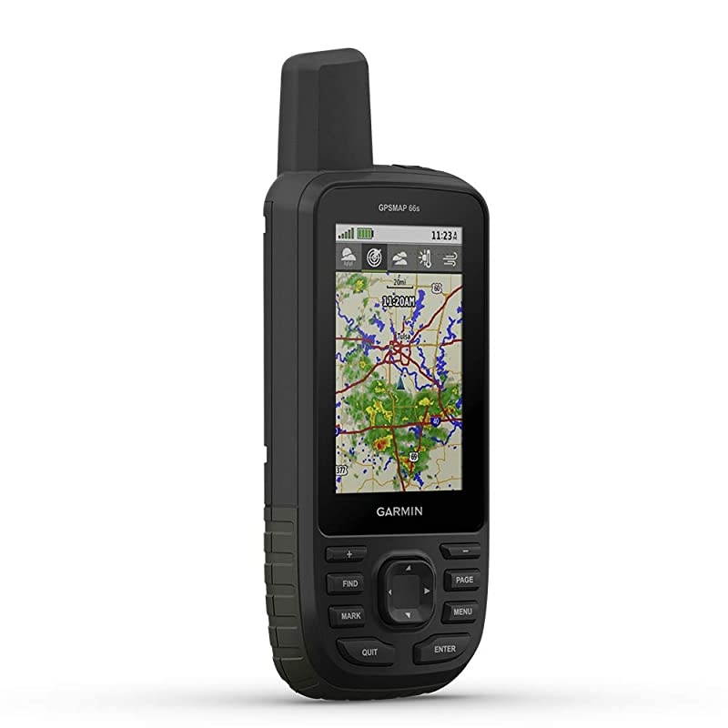 GPSMAP 66s, Rugged Multisatellite Handheld with Sensors, 3" Color Display