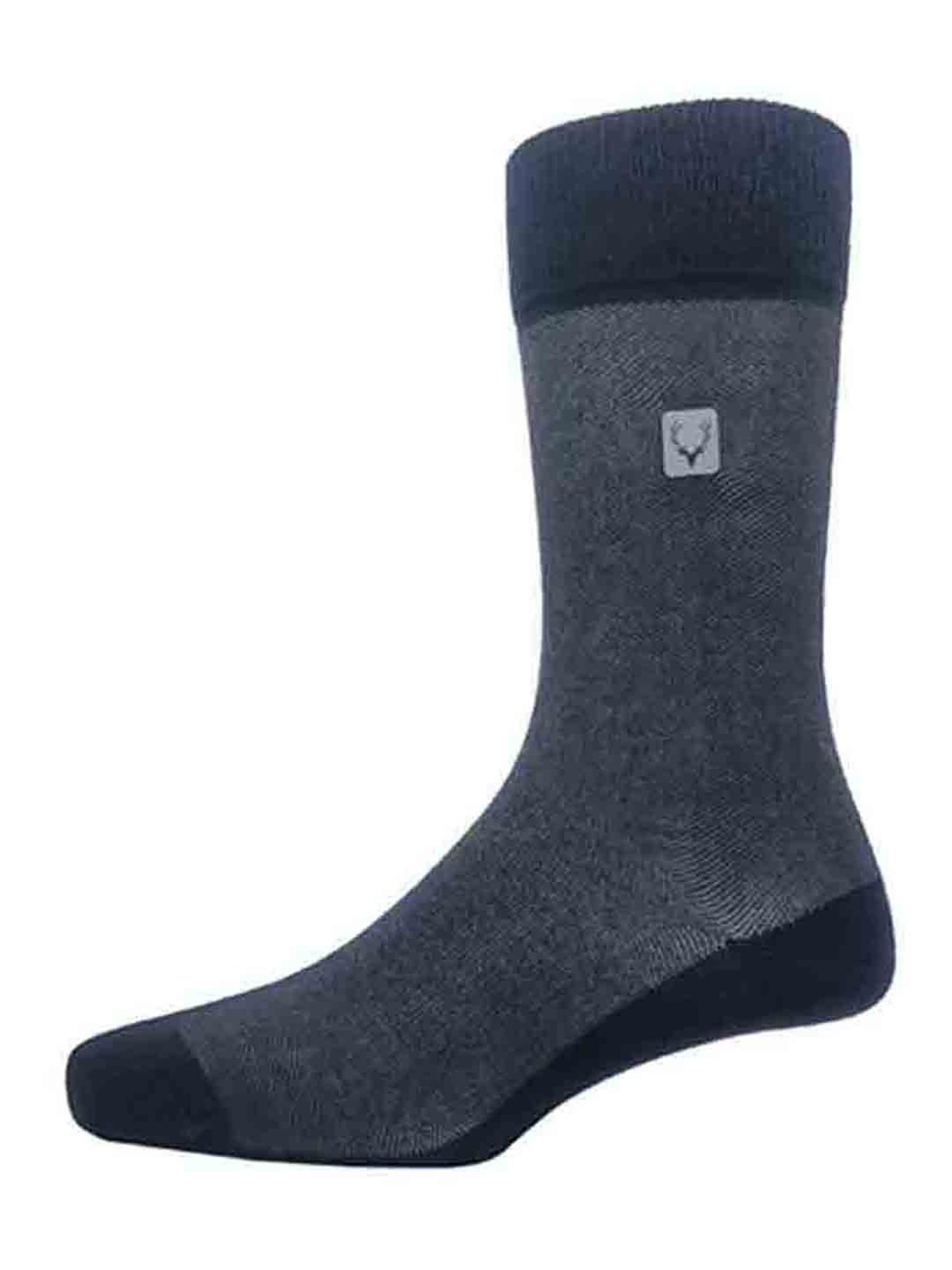 Bonjour Brown and Black Socks (Pack Of 2)