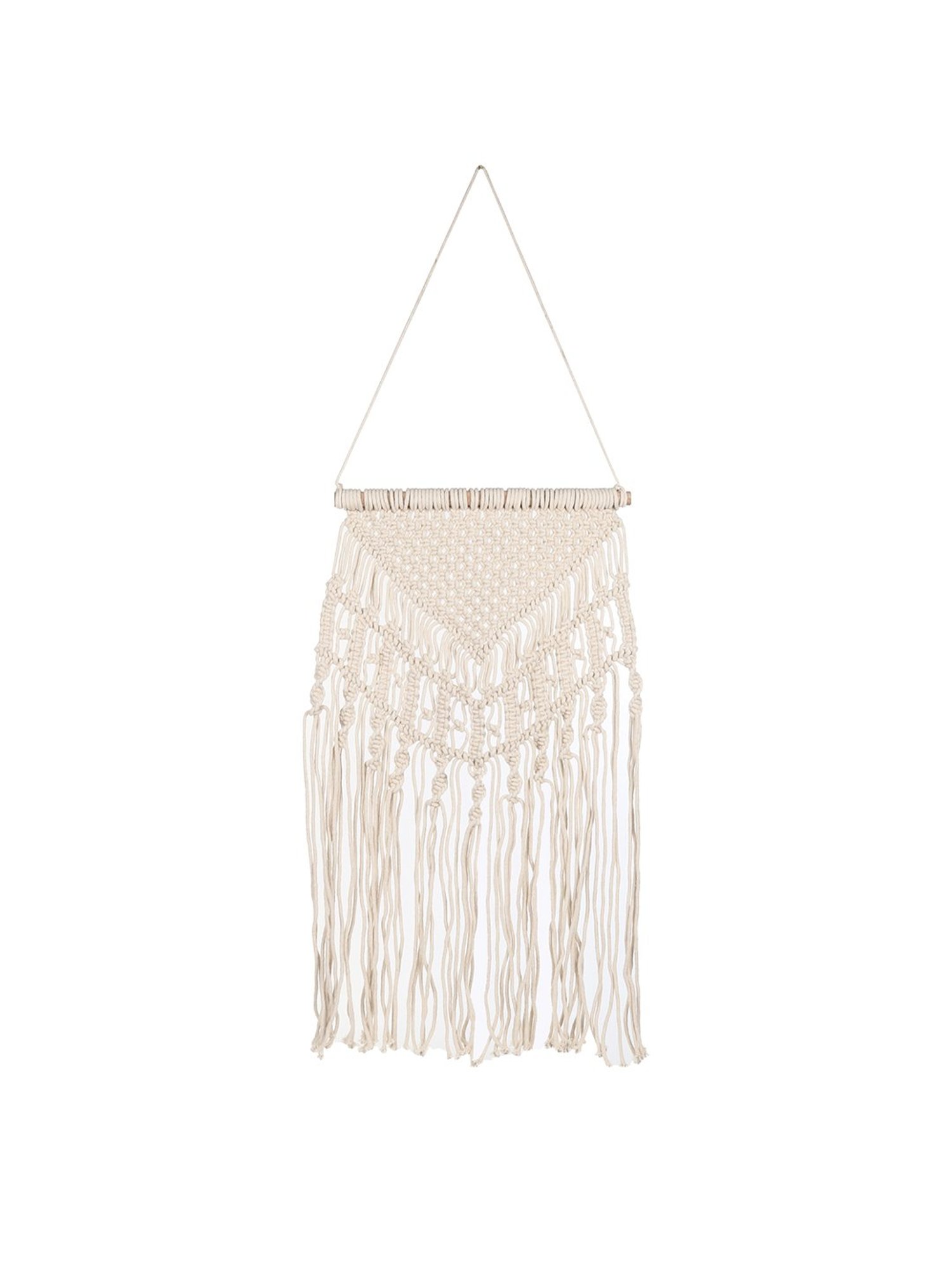 Homesake Beige Fabric Wall Hanging Tapestry