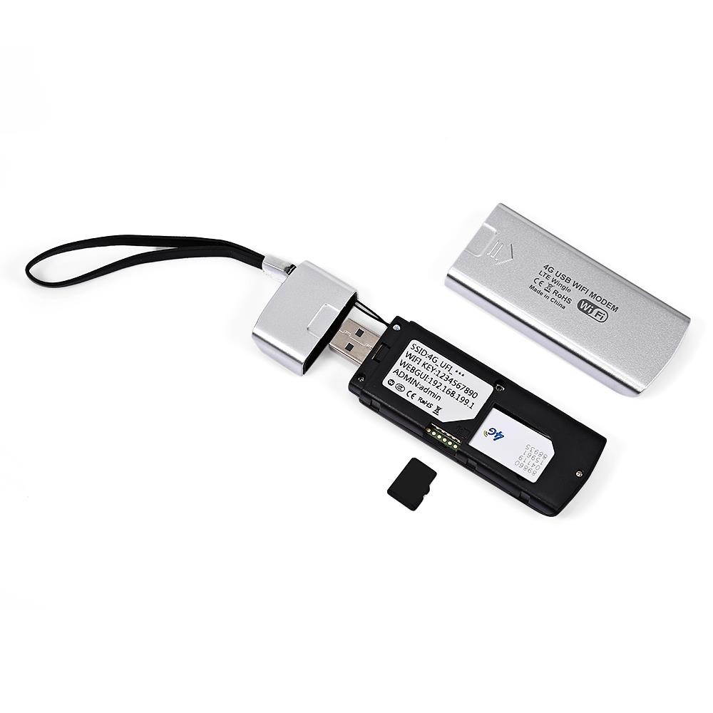 K10 Portable 4G LTE USB WiFi Modem Router Hotspot