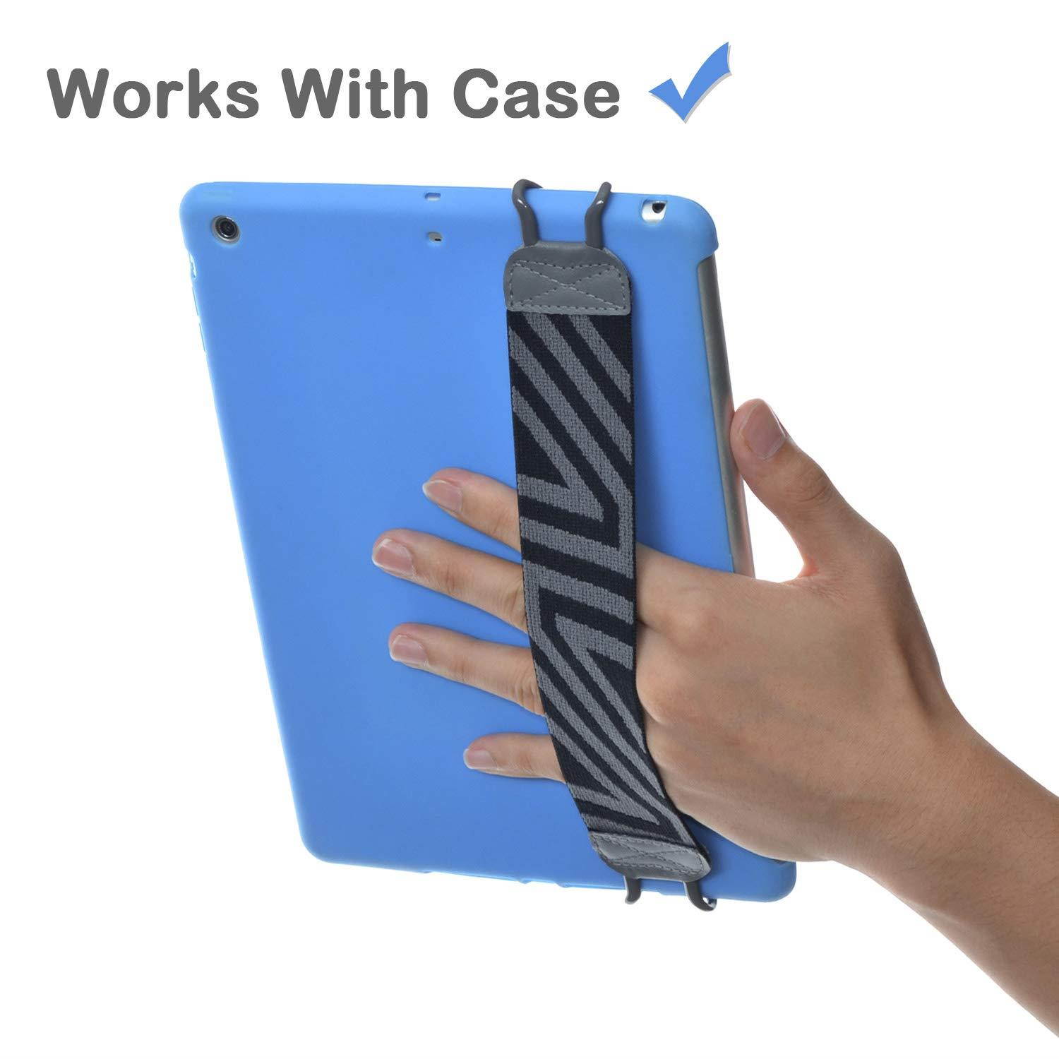 WANPOOL Universal Hand Strap Grip Holder for iPads and Tablets - iPad Pro(10.5"/11"), iPad, iPad Mini 4, iPad Air 2, Samsung Galaxy Tab & Note and More