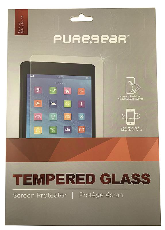 PUREGEAR 9H TEMPERED GLASS SCREEN PROTECTOR FOR SAMSUNG GALAXY TAB E 8.0