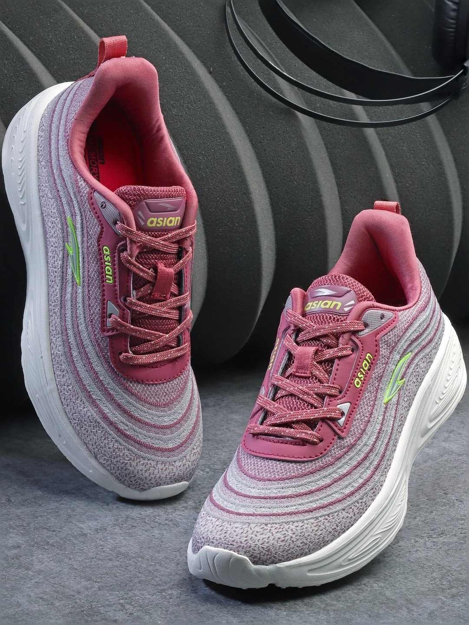 Asian Women's Mauve Running Shoes