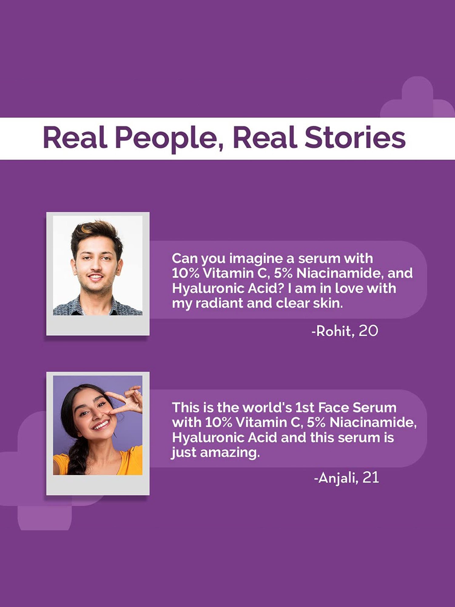 Khadi Essentials 20% Vitamin C Face Serum with Grapefruit for Toned & Bright Skin - 30 ml