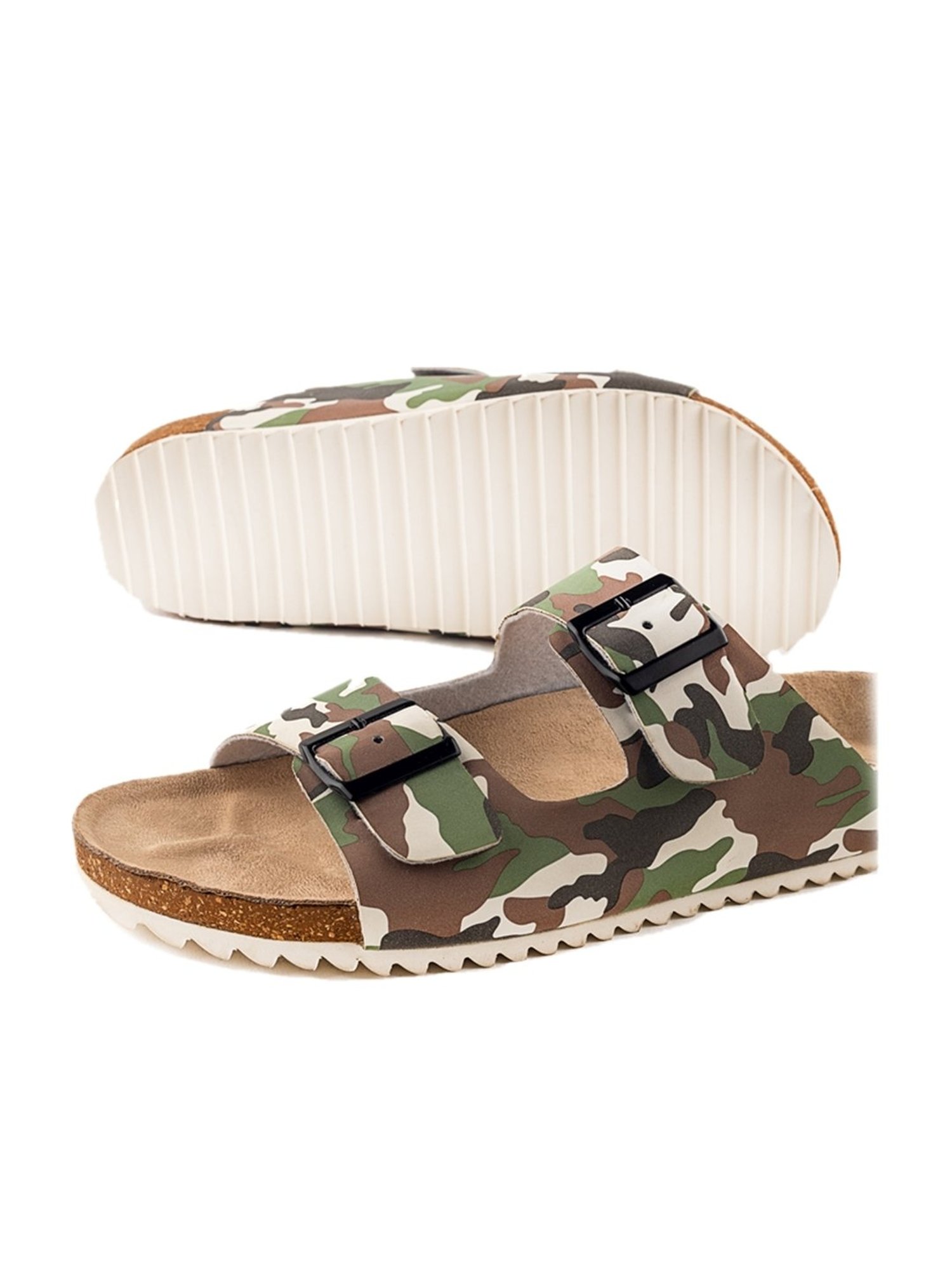 Griffin Men's CACTUS BOOM BEACH Camouflage Casual Sandals