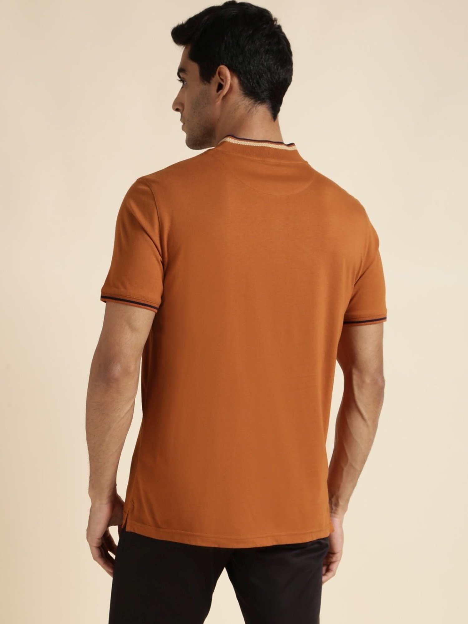 Andamen Orange Regular Fit T-Shirt