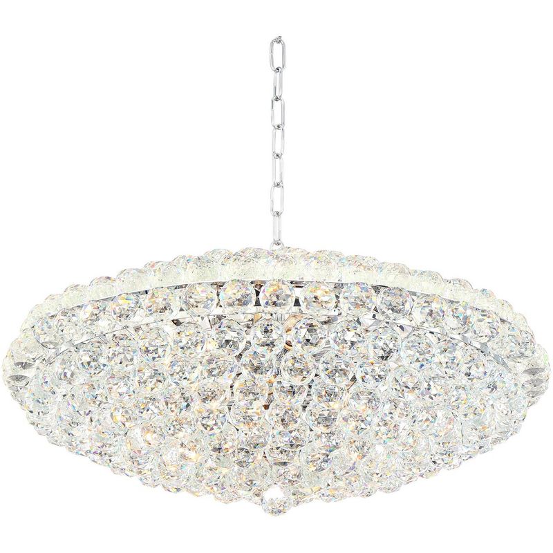 Vienna Full Spectrum Carinda 25 1/2" Wide 12-Light Crystal Pendant Light