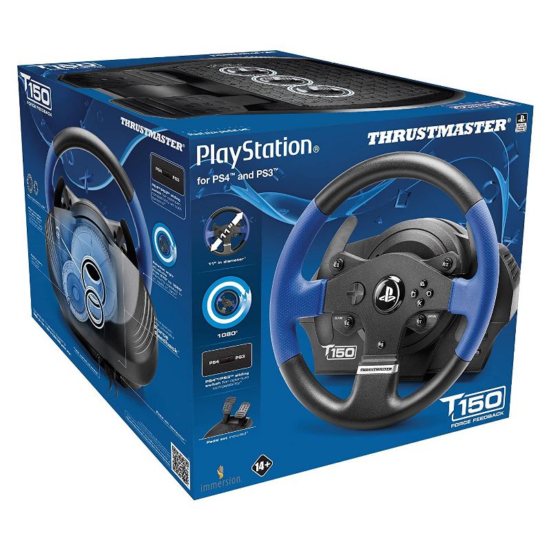 Thrustmaster T150 RS Racing Wheel for PlayStation4, PlayStation3 & PC