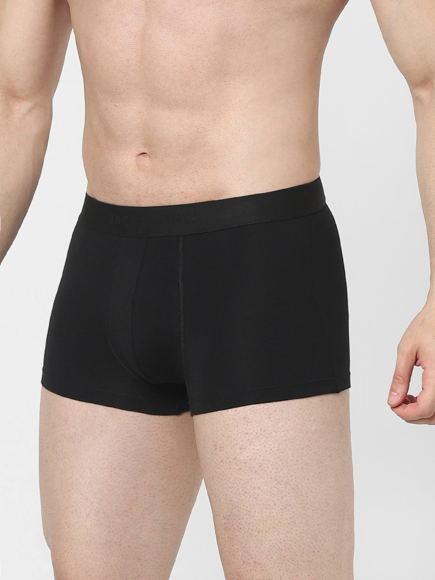 Jack & Jones Black Regular Fit Trunks