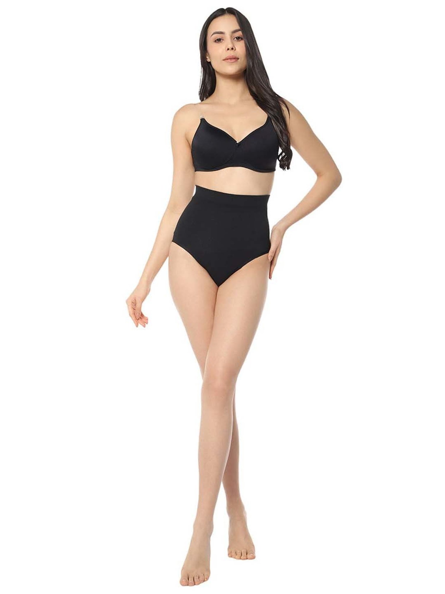 Amante Black Full Coverage Waist Shaper