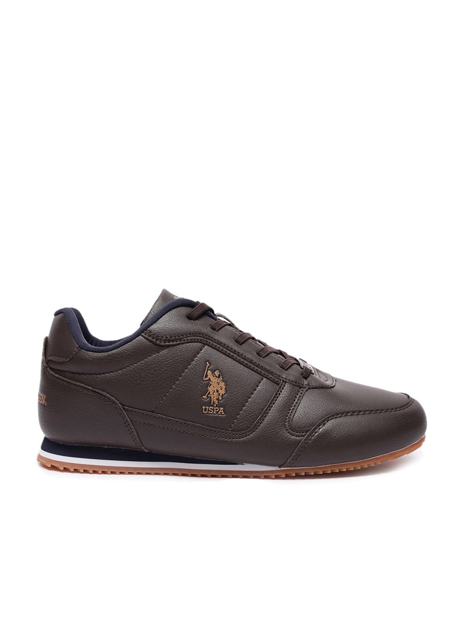 U.S. Polo Assn. Men's Brown Sneakers