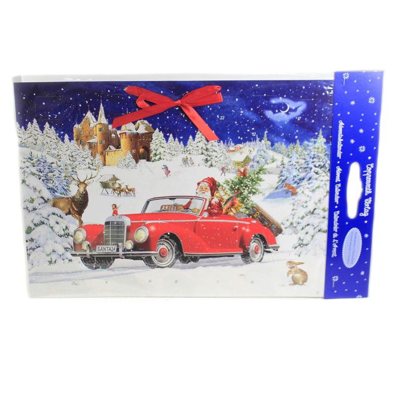Christmas 15.0" Santa's Road Trip Advent Calendar Germany  -  Advent Calendar