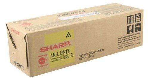 Sharp ARC25NT8 (AR-C25NT8) Toner Cartridge. Sharp AR-C25NT8 Yellow Toner Cartridge for ARC150, ARC160, ARC210, ARC250, ARC270 Copiers. Sharp ARC25NT8 Fits printer models: AR C150/C160/C210/C250/C270