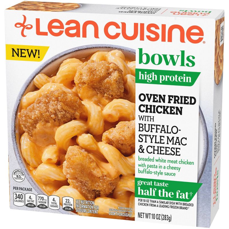 Lean Cuisine Frozen Buffalo Oven Fried Chicken Mac & Cheese Bowl - 10oz