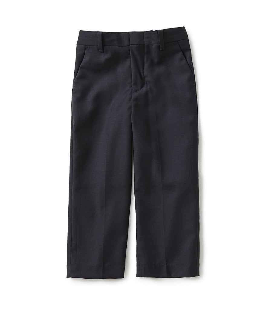 Class Club Gold Label Little Boys 2T-7 Sharkskin Dress Pants