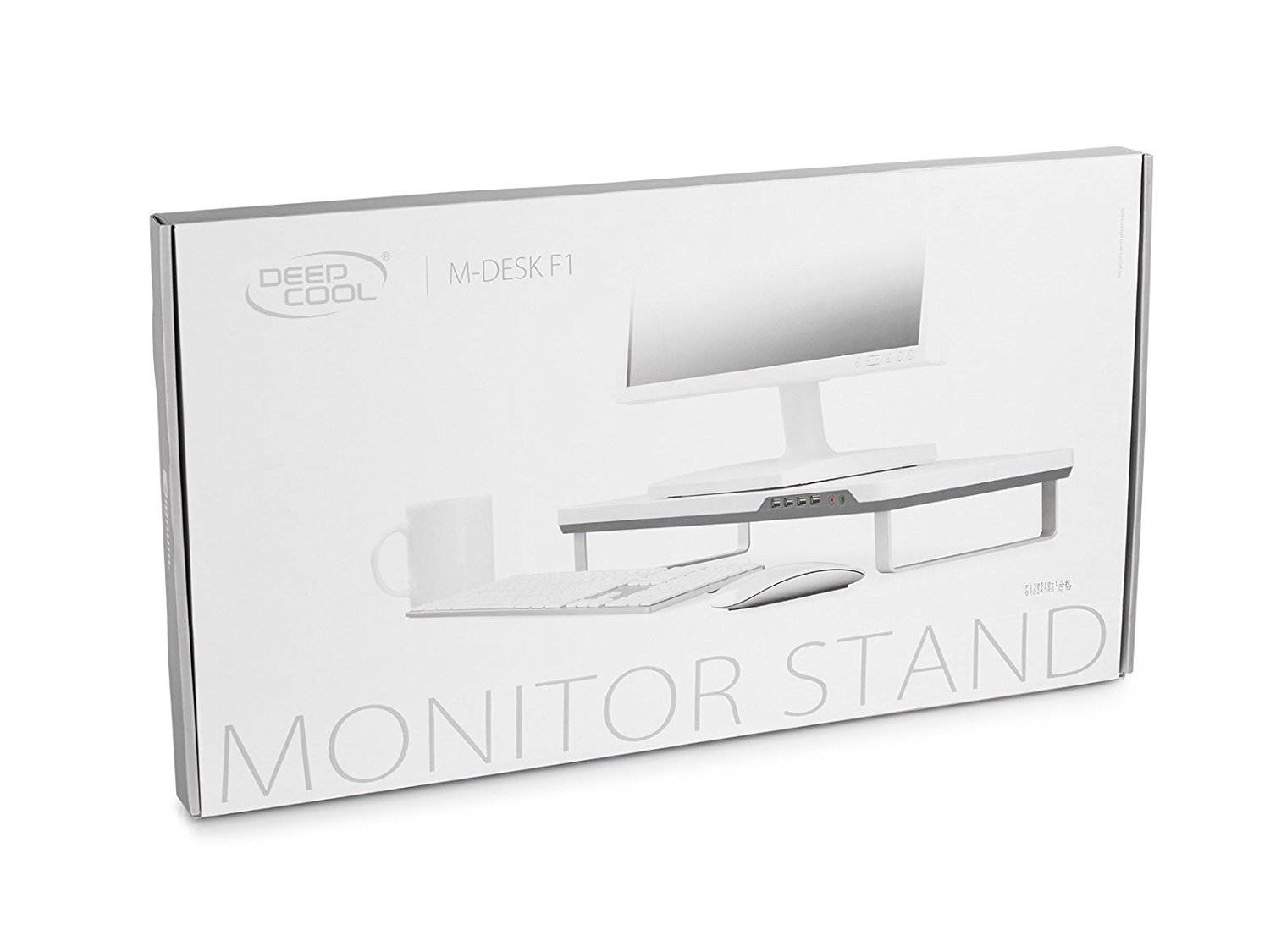 DeepCool Desktop Monitor Stand ) (M-desk F1(Gray))