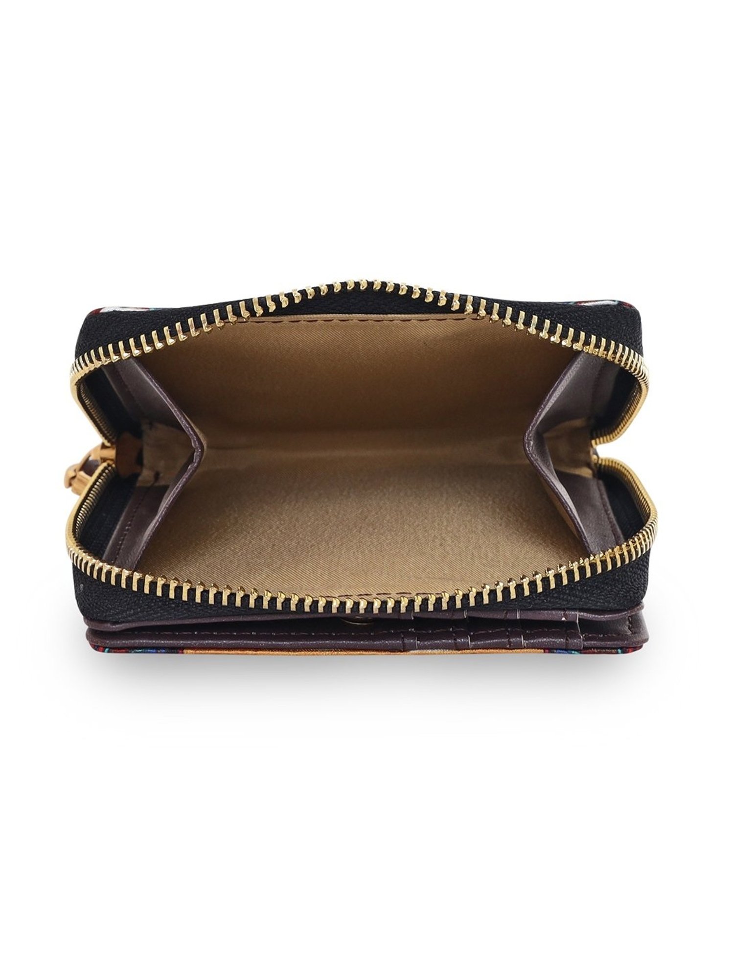 Sabhyata Mandala Multicolor Printed Small Bi-Fold Wallet for Women