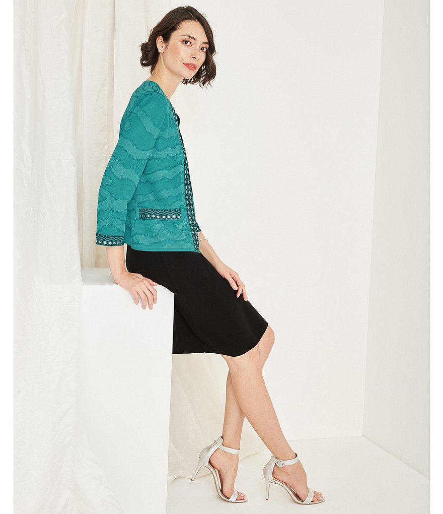 Ming Wang Straight Washable Skirt