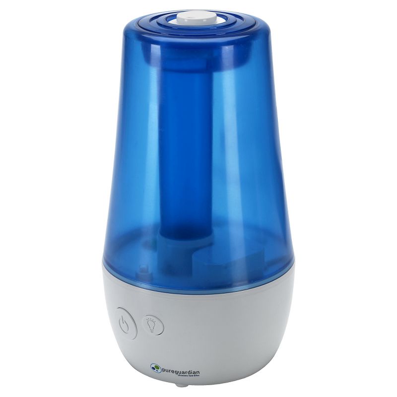 Pureguardian H965AR 70-Hour Ultrasonic Cool Mist Humidifier with Aromatherapy, Table Top, 1-Gallon