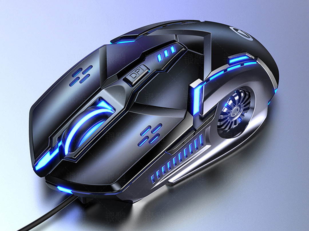 Wired mouse, luminous gaming, gaming mechanical mouse, computer accessories
