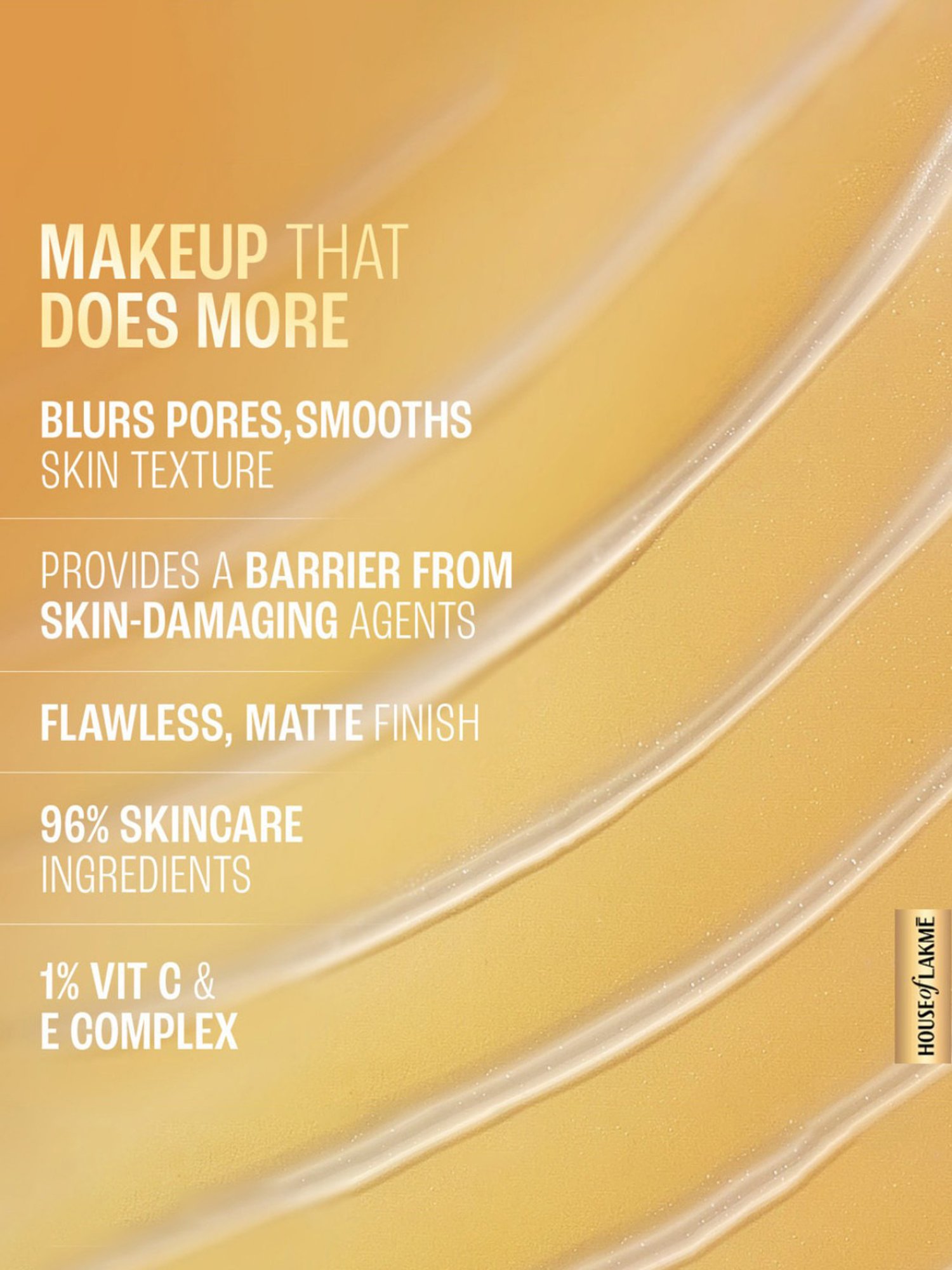 Lakme Makeup + Skincare Vit C Superglow Skin Perfecting Primer - 30 gm