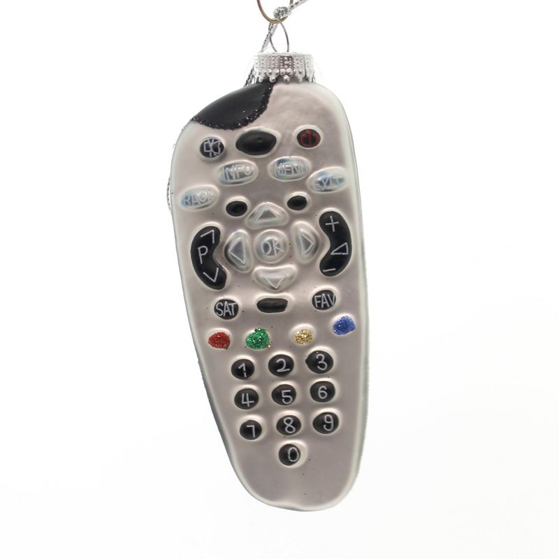 Holiday Ornaments 4.5" Tv Remote Control Cable Television  -  Tree Ornaments