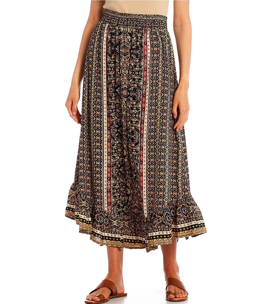 June & Hudson Frisco Denim Mini Skirt