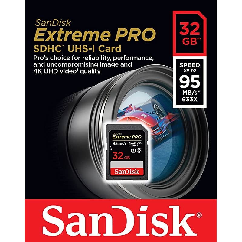 SD Extreme Pro Memory Card Works with Sony Alpha a6000 Mirrorless Camera ILCE6000 4K V30 SDSDXXG Bundle with 1 Everything But Stromboli Combo Card Reader 32GB Class 10