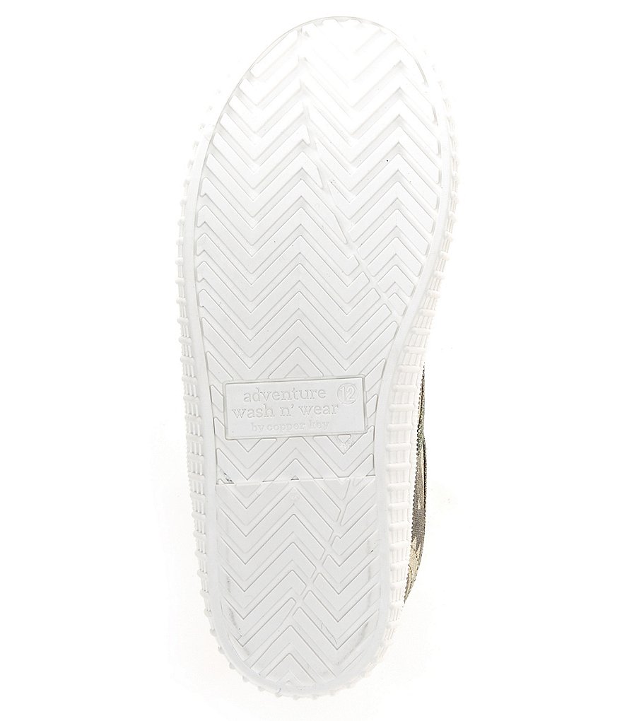 Copper Key Adventure Wear Kids' Budeee-A Washable Eyelet Camo Print Sneakers (Toddler)