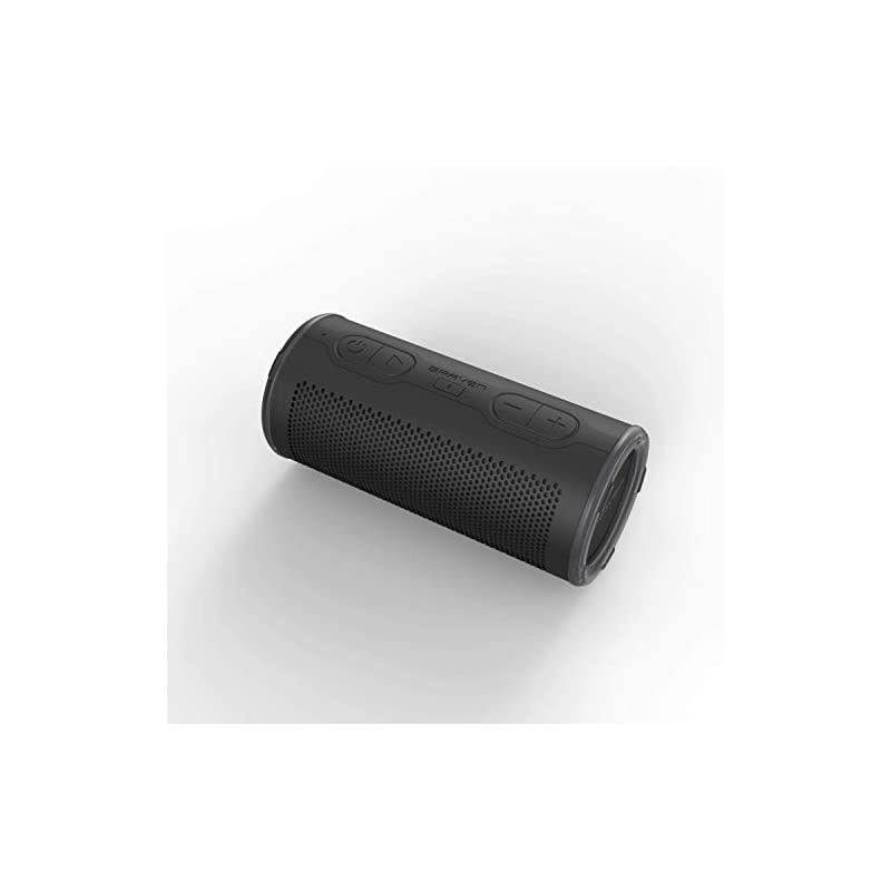 BRV360 Waterproof Portable Speaker Bluetooth Wireless Technology 360 Degree Speaker Black