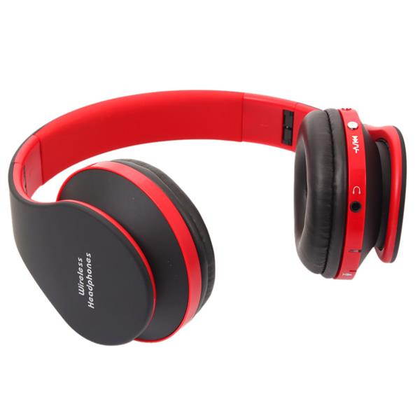 Foldable Wireless Stereo Sports Bluetooth Headphone Headset with Mic