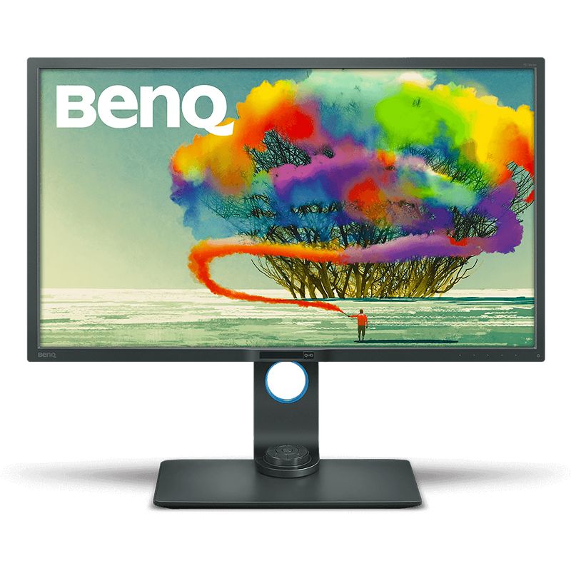 BenQ PD3200Q 32 Inch QHD 2560 x 1440 2K Resolution 4ms 60Hz DVI-DL Mini-DP HDMI DisplayPort 100% Rec 709 100% sRGB CAD / CAM Mode Animation Mode Built-in Speakers Backlit LED Professional Monitor