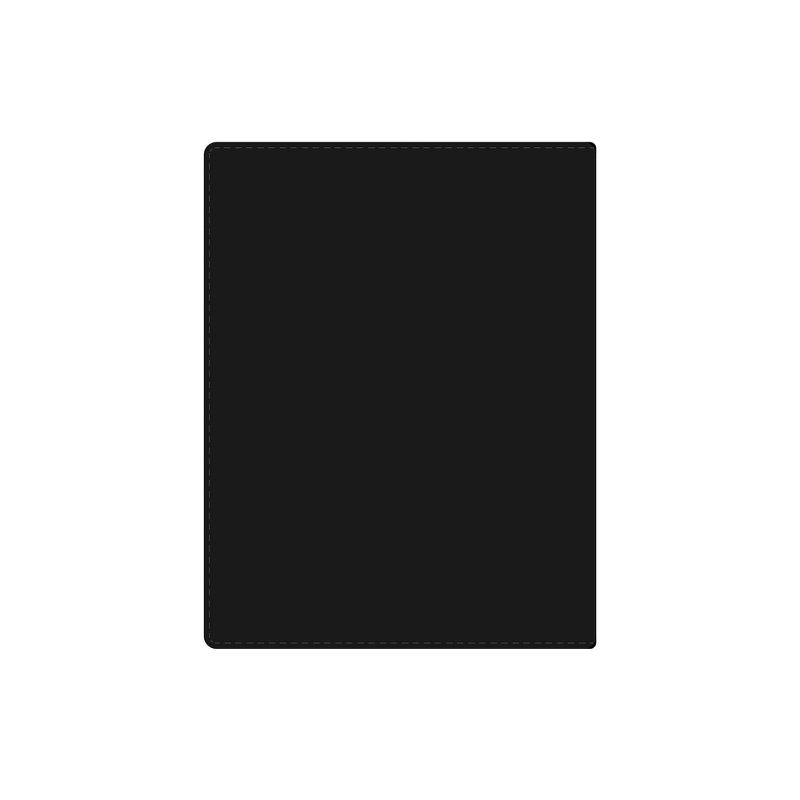 2021 Planner 8.5" x 11" Faux Leather Weekly/Monthly Wirebound Refillable Black - Kelly Ventura