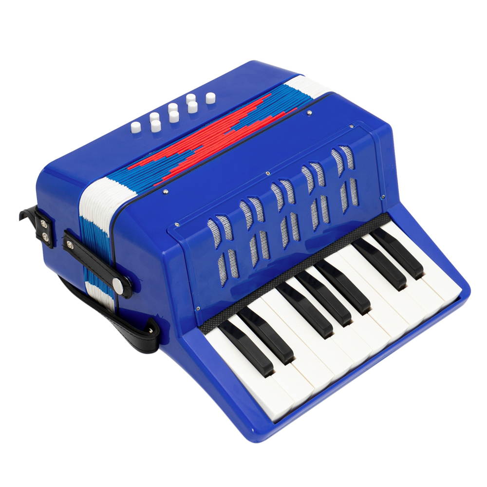 17-Key 8 Bass Kids Accordion Children's Mini Musical Instrument Easy to Learn Music