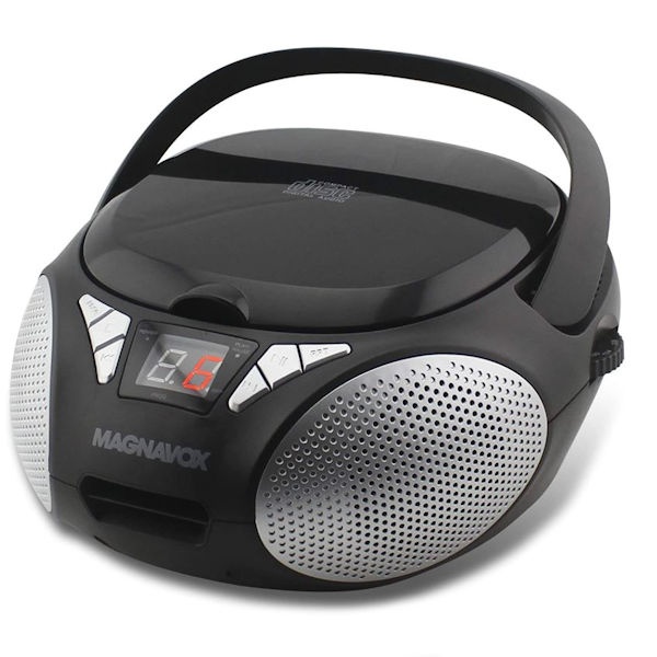 Magnavox CD Boombox with AM/FM Stereo Radio in Black (MD6924)