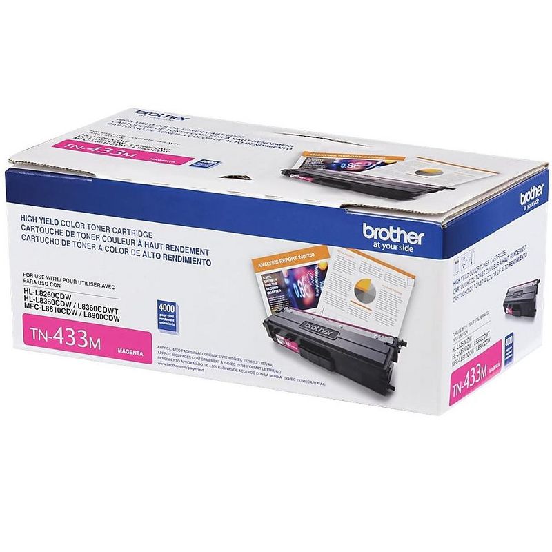 Brother TN433M High-Yield Toner Magenta 